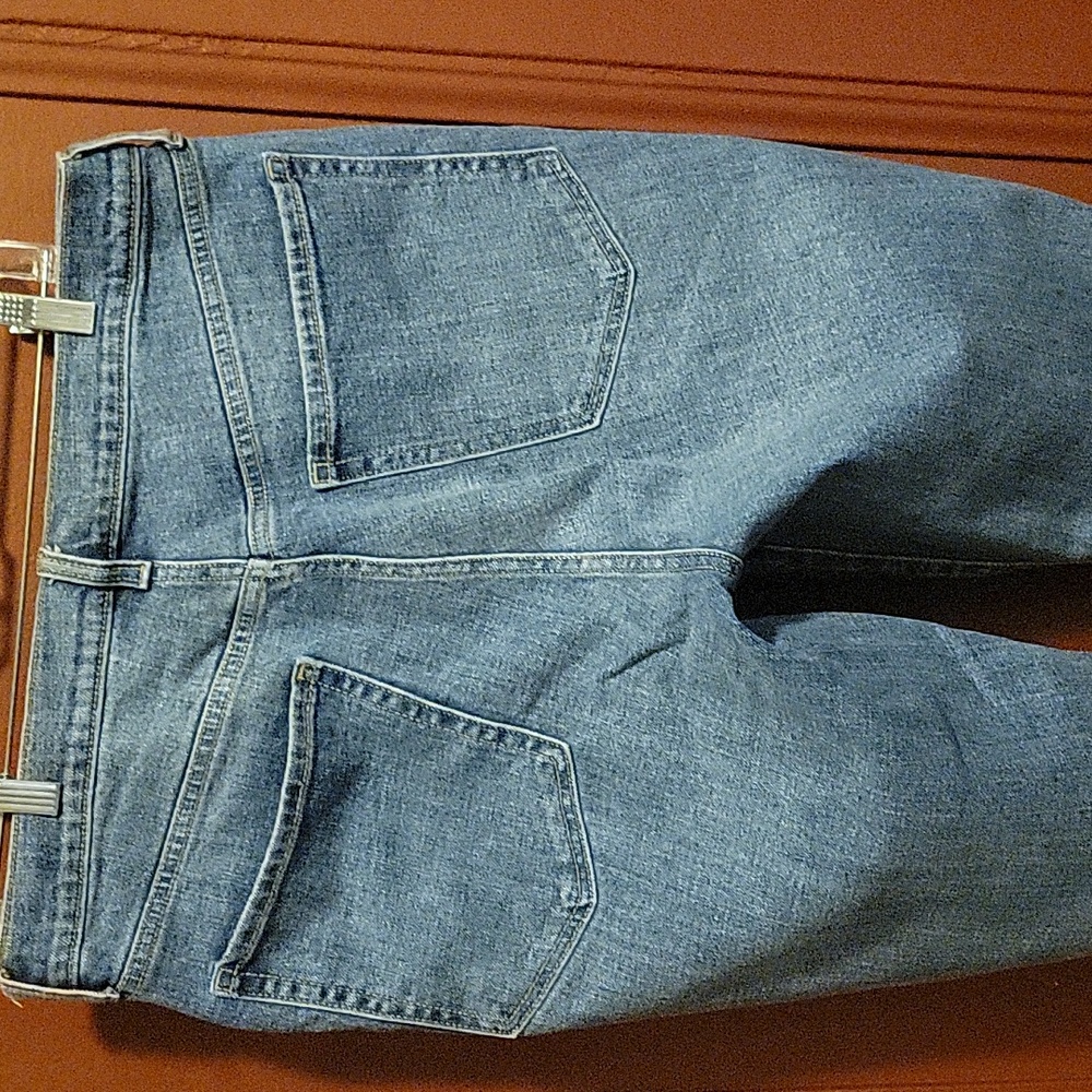 Old Navy San Francisco Women's High Rise O.G. Straight Denim Jeans Size 16 - Picture 5 of 10